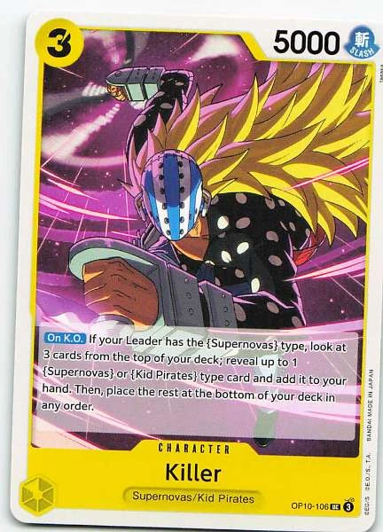 Killer - One Piece Card Game #OP10-106
