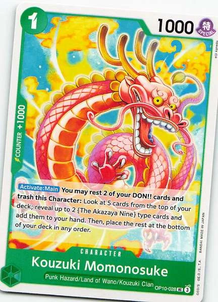 Kouzuki Momonosuke - One Piece Card Game #OP10-028