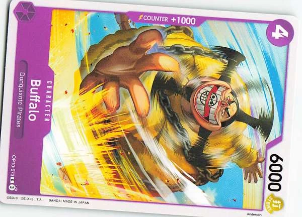 Buffalo - One Piece Card Game #OP10-073