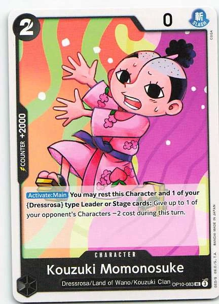 Kouzuki Momonosuke - One Piece Card Game #OP10-083