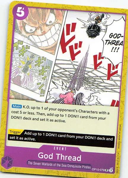 God Thread - One Piece Card Game #OP10-079