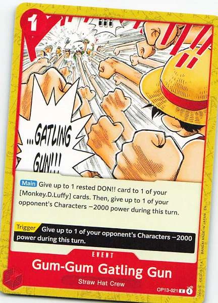 Gum-Gum Gatling Gun - Future Foundations #OP13-021