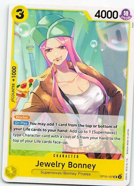 Jewelry Bonney - One Piece Card Game #OP10-107