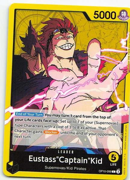 Eustass"Captain"Kid - One Piece Card Game #OP10-099