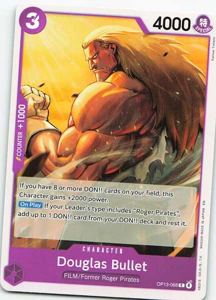 Douglas Bullet - One Piece Card Game #OP13-068