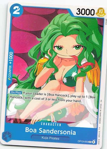 Boa Sandersonia - One Piece Card Game #OP13-050