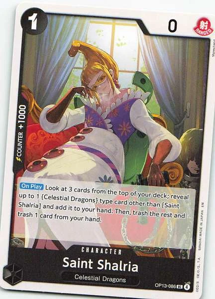 Saint Shalria - Wings of the Captain #OP13-086