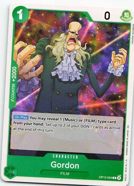 Gordon - One Piece Card Game #OP13-024