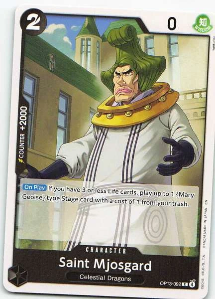 Saint Mjosgard - Awakening of the New Era #OP13-092