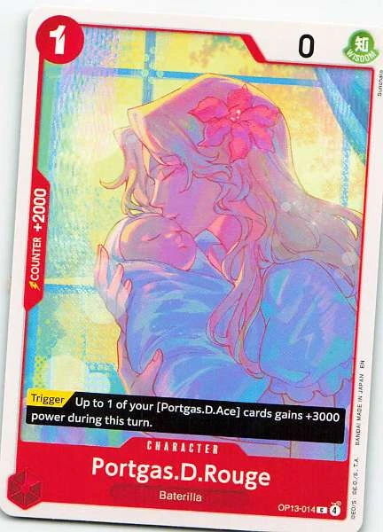 Portgas.D.Rouge - One Piece Card Game #OP13-014