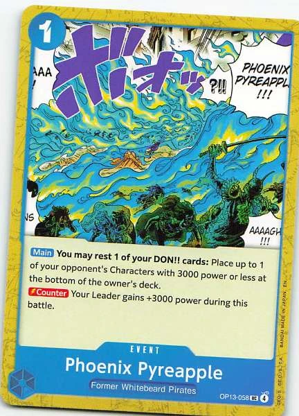 Phoenix Pyreapple - Awakening of the New Era #OP13-058