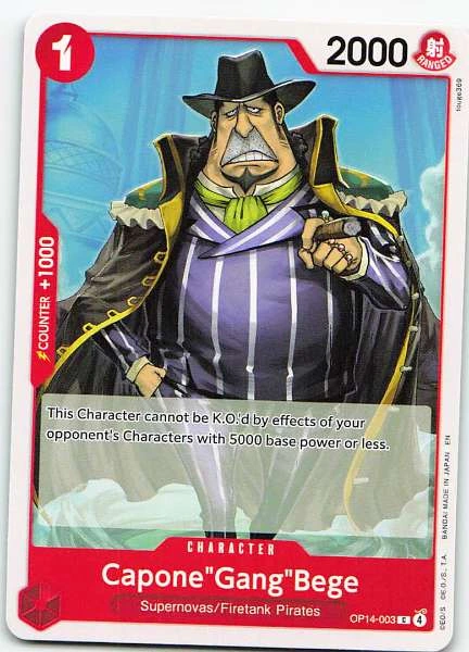 Capone"Gang"Bege - 500 Years in the Future #OP14-003