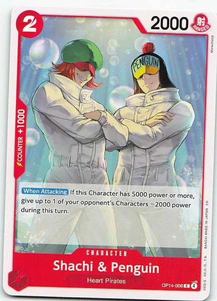 Shachi & Penguin - 2D Future #OP14-006