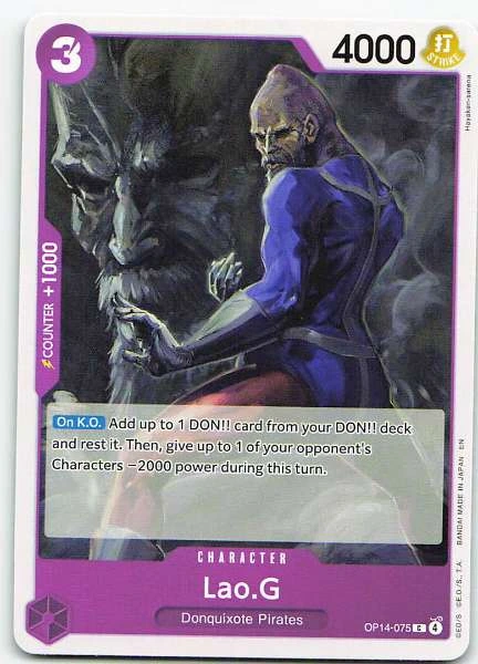 Lao.G - 500 Years in the Future #OP14-075