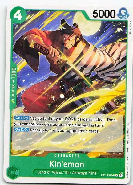 Kin'emon - 500 Years in the Future #OP14-024