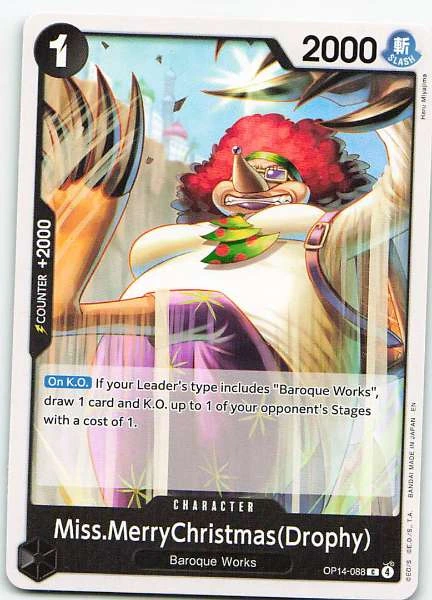 Miss.MerryChristmas(Drophy) - 500 Years in the Future #OP14-088