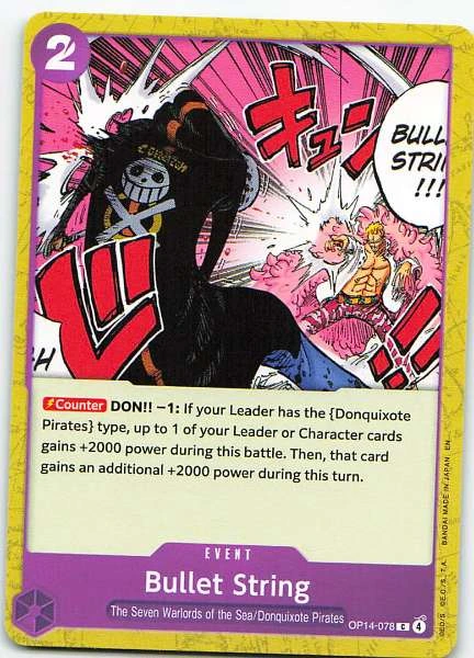 Bullet String - 500 Years in the Future #OP14-078