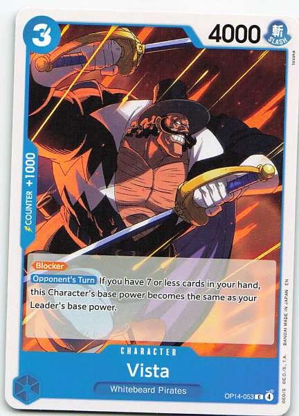 Vista - One Piece Card Game #OP14-053