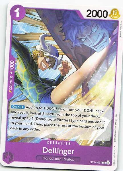 Dellinger - Wings of the Captain #OP04-067