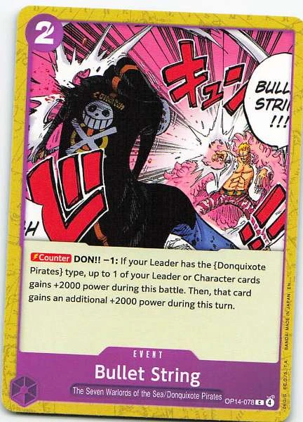 Bullet String - Wings of the Captain #OP04-078