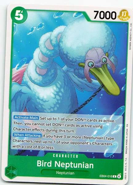 Bird Neptunian - Extra Booster Memorial Collection #EB04-016
