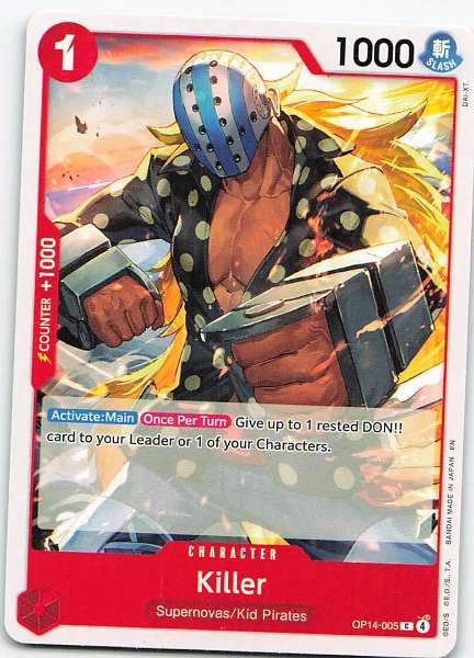 Killer - Wings of the Captain #OP14-005