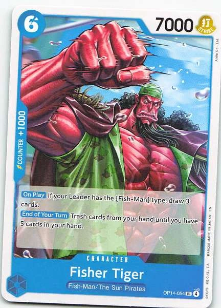 Fisher Tiger - 500 Years in the Future #OP14-054