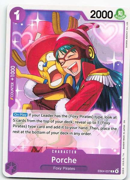 Porche - Extra Booster Memorial Collection #EB01-037