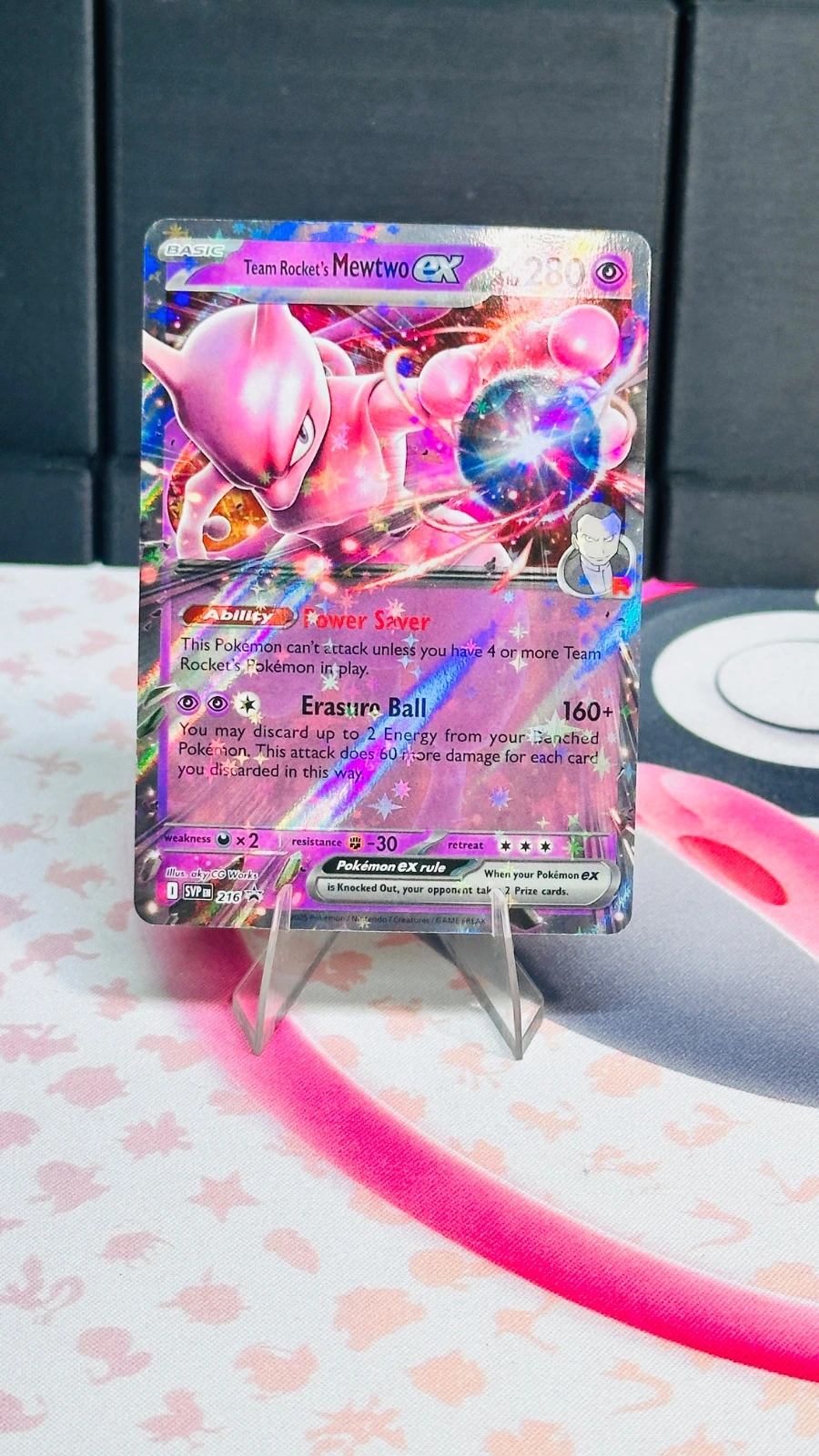 Team Rocket’s Mewtwo ex - Black Star Promo