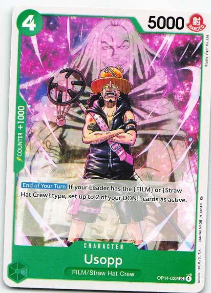 Usopp - 500 Years in the Future #OP14-022