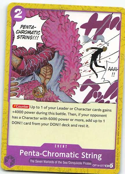 Penta-Chromatic String - 500 Years in the Future #OP14-077