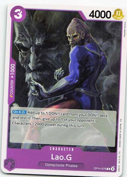 Lao.G - One Piece Card Game #OP14-075