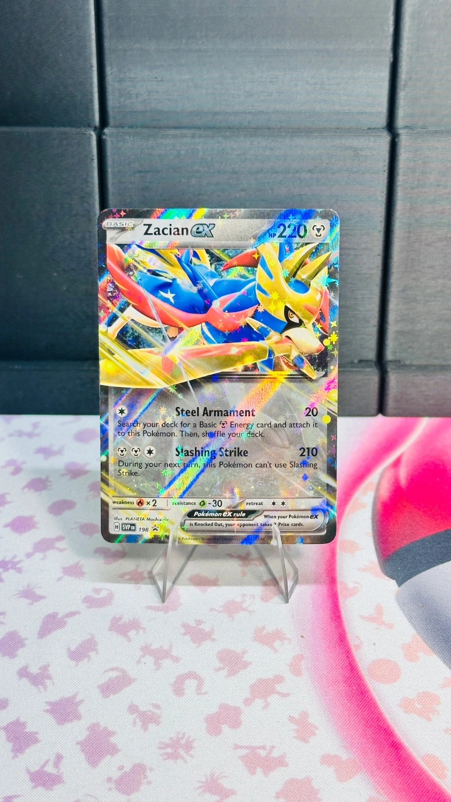 Zacian ex - Black Star Promo