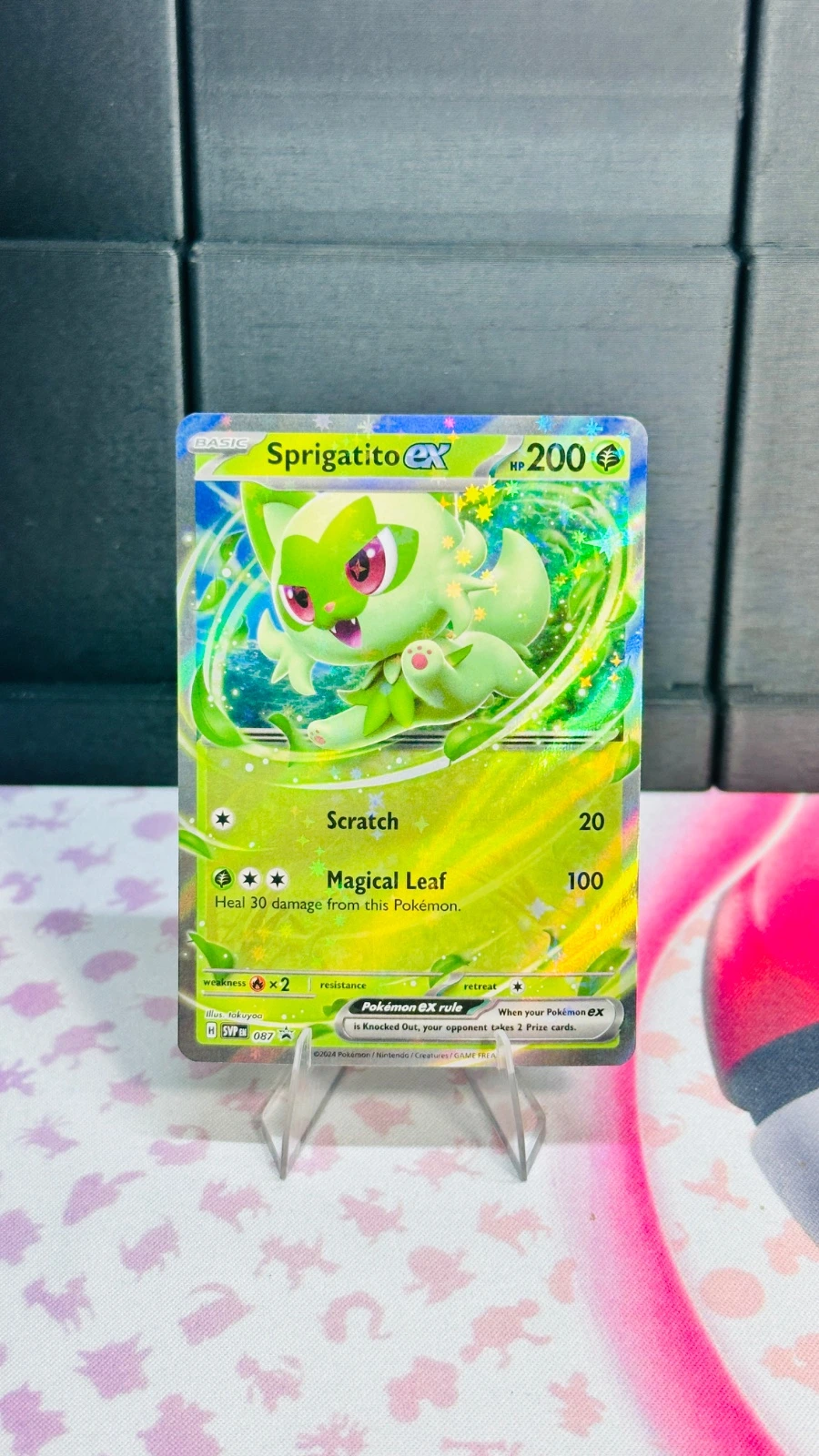 Sprigatito ex - Black Star Promo