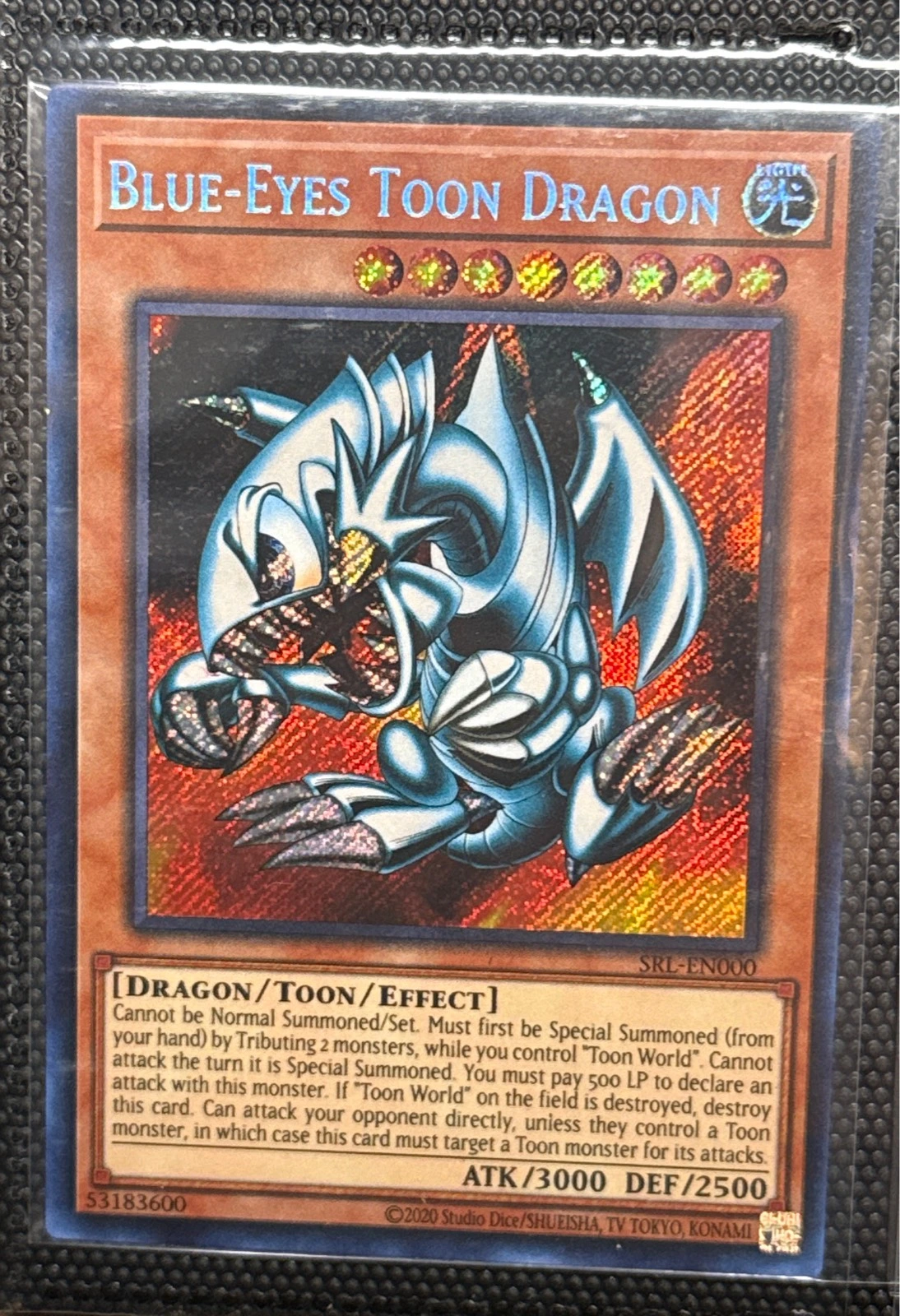 Blue-Eyes Toon Dragon - SRL #EN000