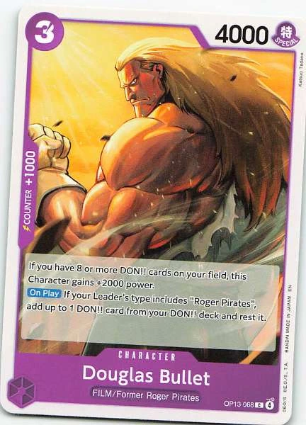 Douglas Bullet - Awakening of the New Era #OP13-068