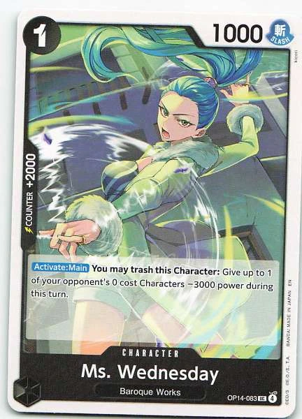 Ms. Wednesday - 2D Memories #OP14-083