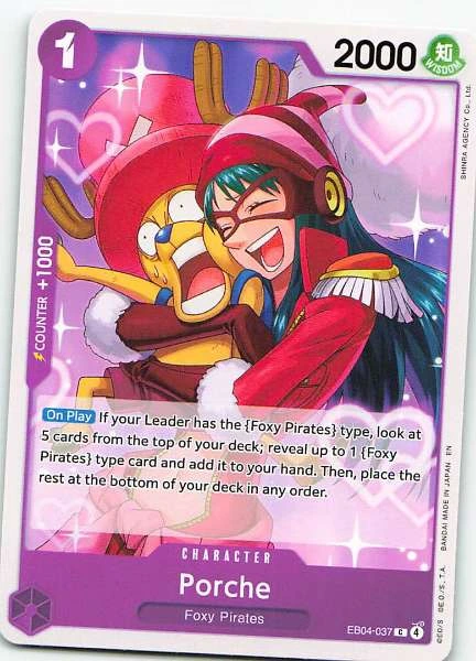 Porche - One Piece Card Game #EB04-037