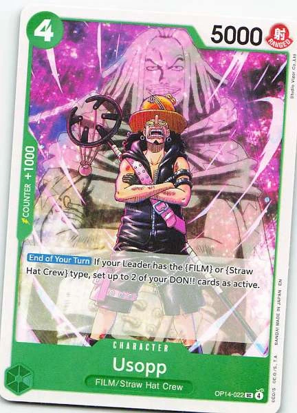 Usopp - One Piece Card Game #OP14-022