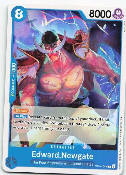 Edward.Newgate - One Piece Card Game #OP14-044