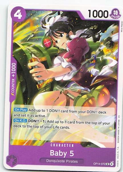 Baby 5 - 2D Legends #OP14-072