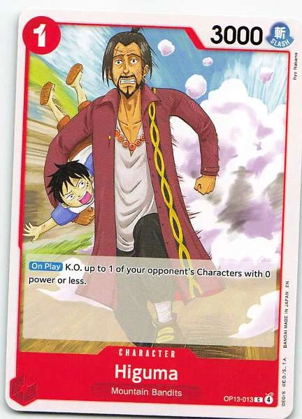 Higuma - Future of the Pirates #OP13-013