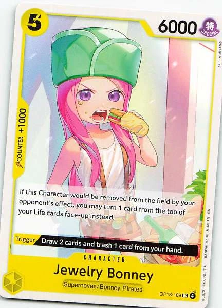 Jewelry Bonney - Wings of the Captain #OP13-109