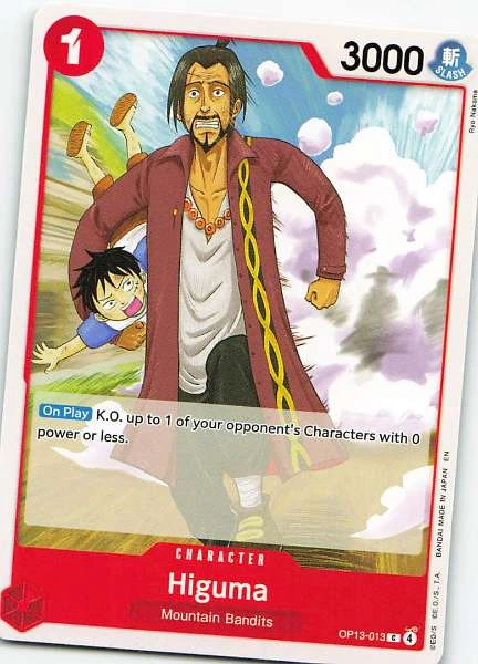 Higuma - Awakening of the New Era #OP13-013