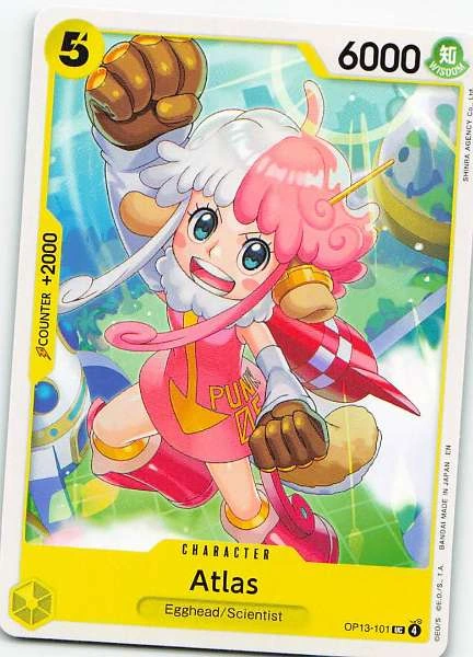 Atlas - One Piece Card Game #OP13-101