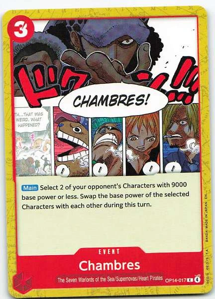 Chambres - Awakening of the New Era #OP04-017