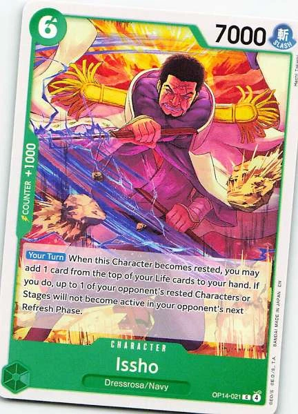 Issho - One Piece Card Game: 500 Years in the Future #OP14-021