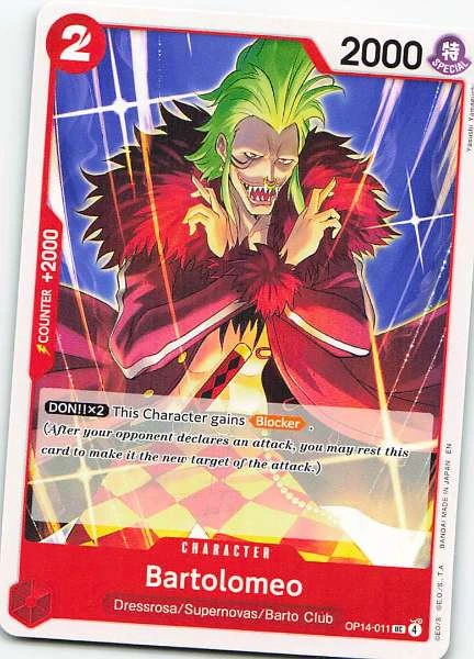 Bartolomeo - 2D Memories #OP14-011