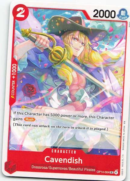 Cavendish - One Piece Card Game #OP14-004