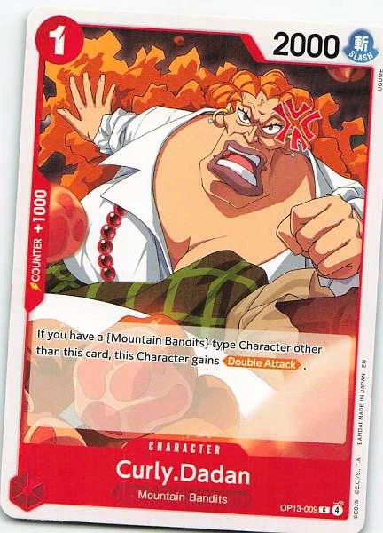 Curly.Dadan - Wings of the Captain #OP13-009